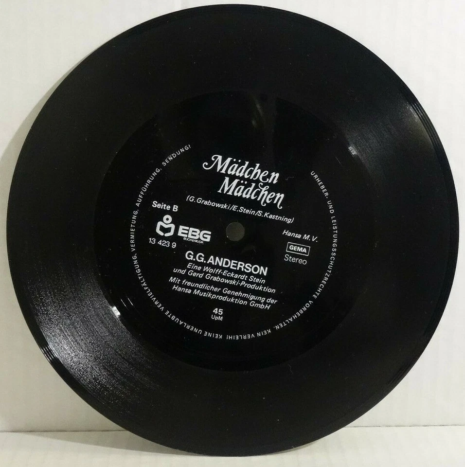 G.G.ANDRSON/C.C.CATCH -You shot a hole in my soul👉🏻 7"Flexi-Single Promo - Bild 4 von 4