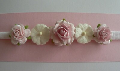 Mulberry Five Flower Fascinator 