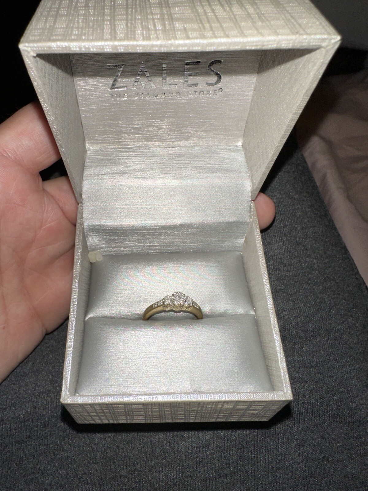 Zales diamond ring size 6 eBay