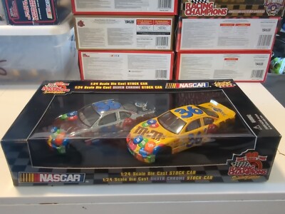 M&M's Nascar Racing Champions Special Edition 1:24 silver chrome