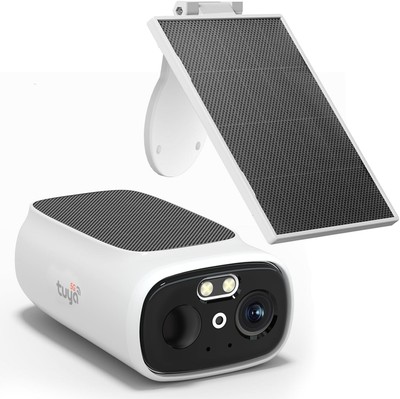 2K Solar Camera Outdoor Wireless, 2.4/5 Ghz Wifi Cameras for Home Security,130°-
