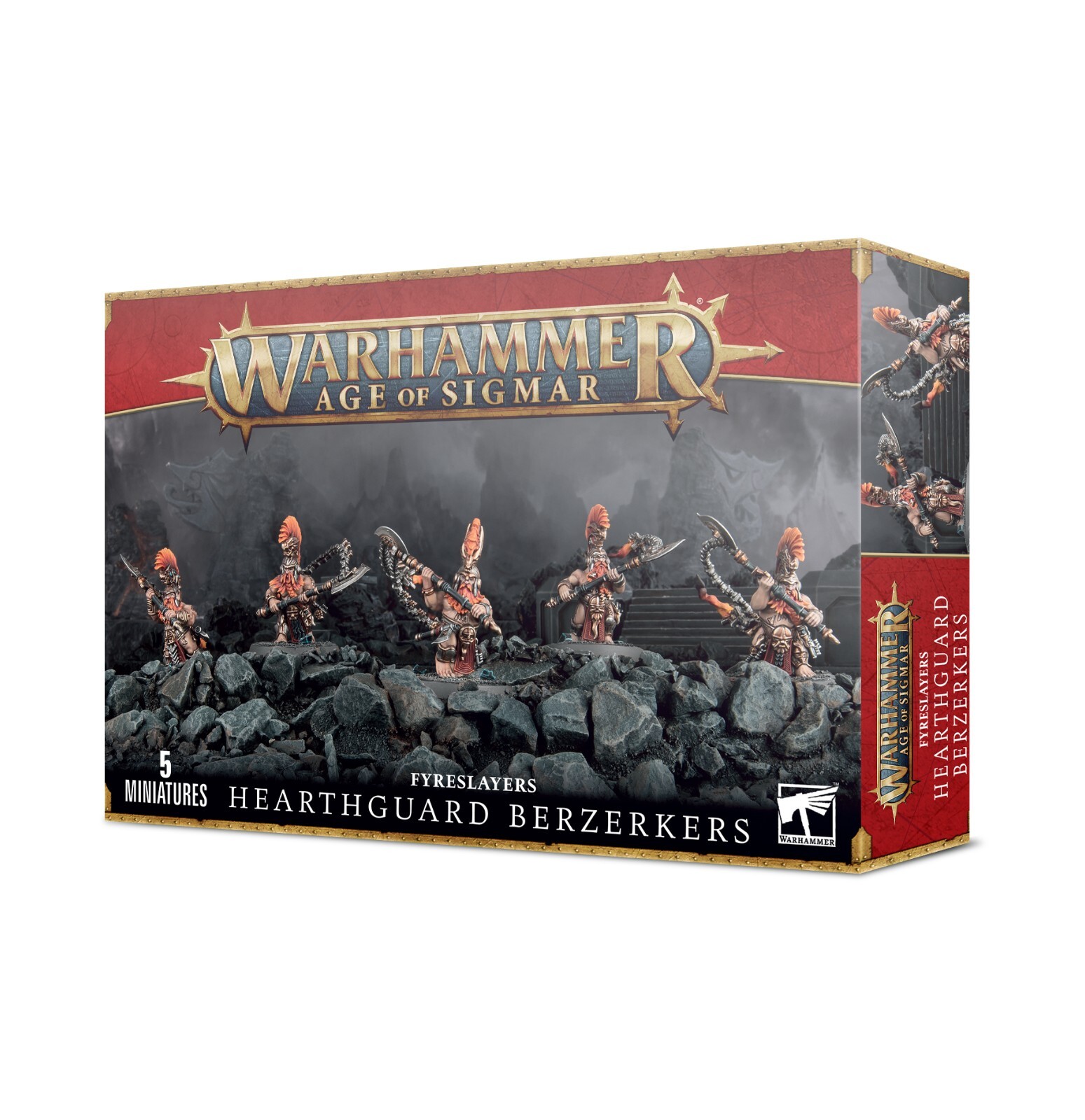 Hearthuard Berzerkers - Fyreslayers - Brand New - Warhammer Age of Sigmar GW