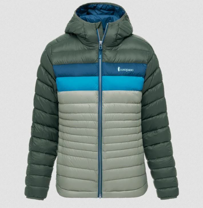 cotopaxi women's fuego hooded down jacket