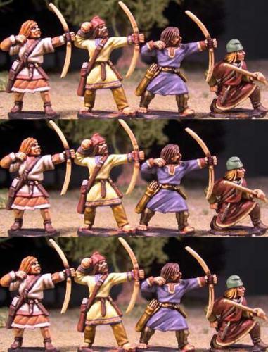 Захватывающая САГА о зверях: Саксонские рыцари (12 фигурок Леви) Лук GPB AAS04