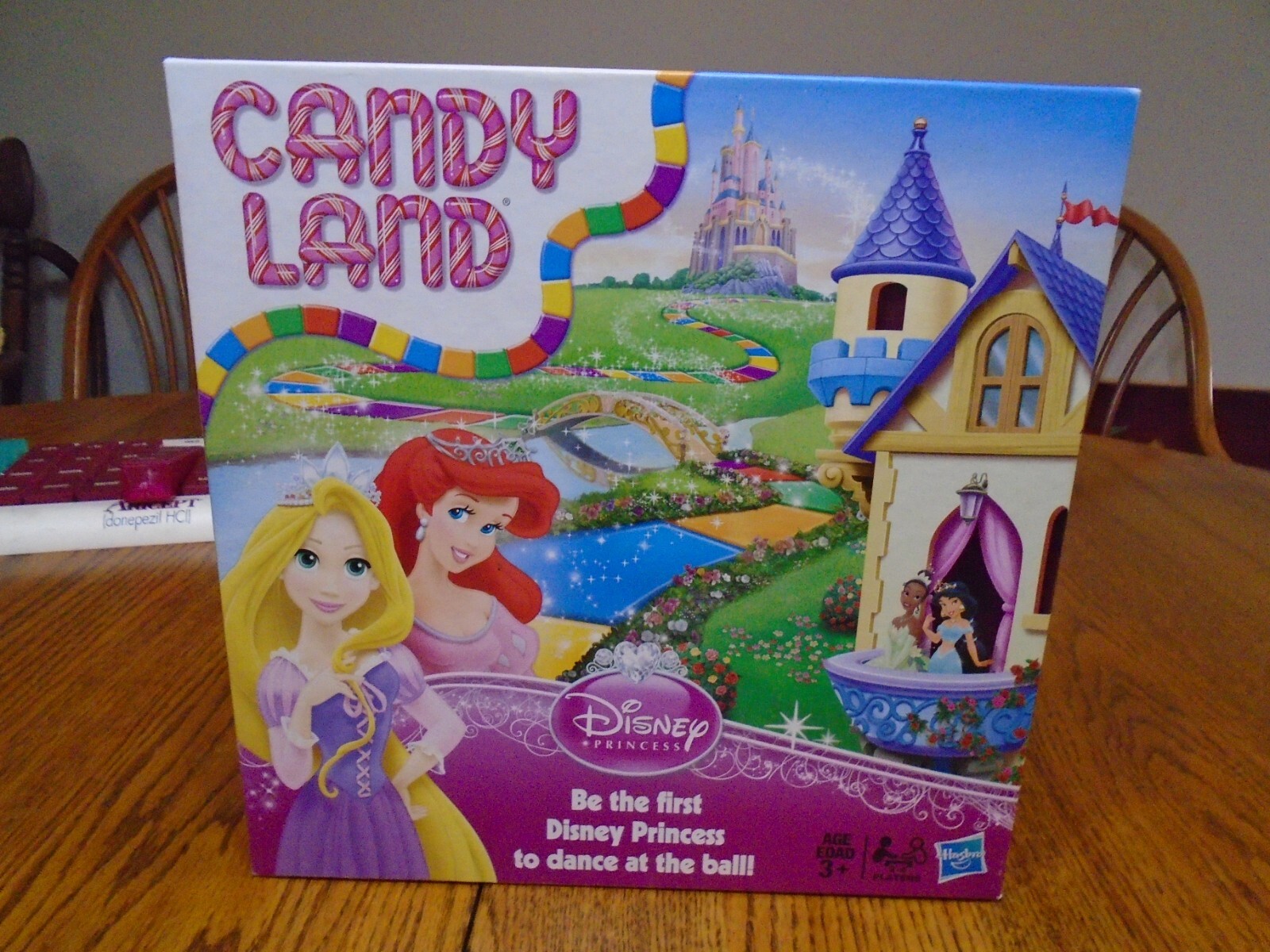 Disney Princess Candy Land Board Game 2012 Hasbro Complete with ...