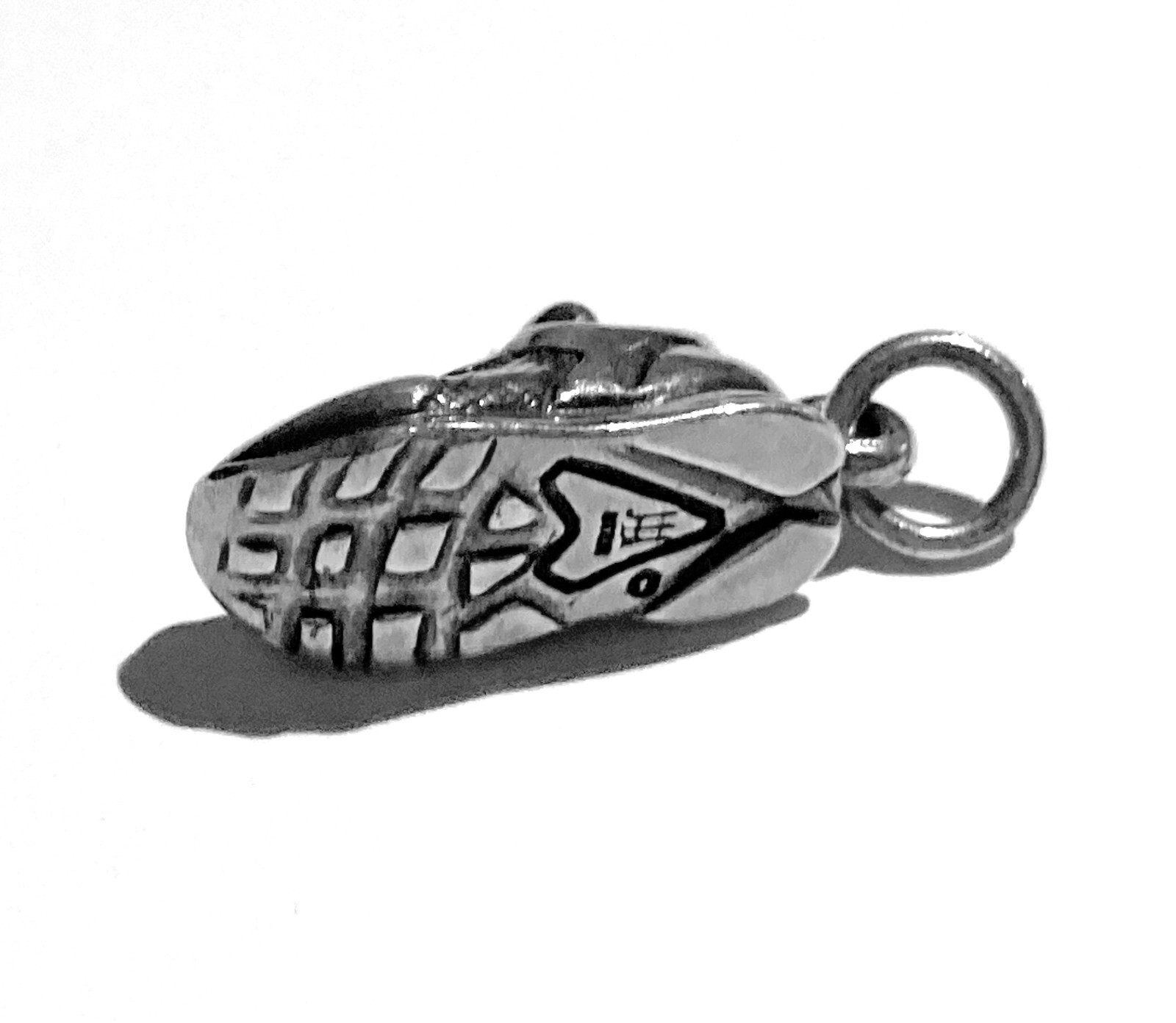 Retired James Avery Sneaker Tennis Shoe Charm Sterling Silver 925 Uncut Loop