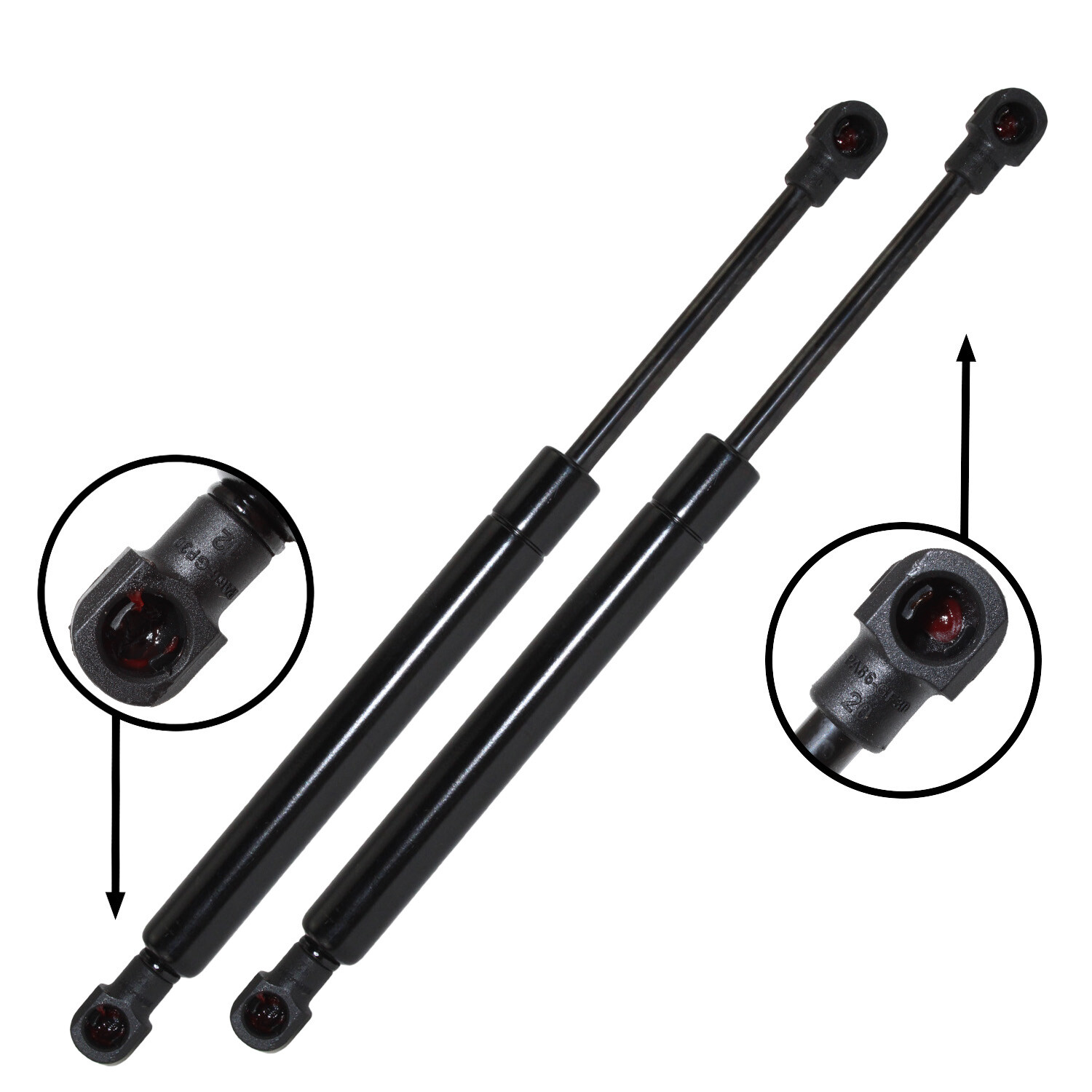Bison Performance 2pc Set Gas Spring Hood Lift Support Shock For BMW E83 X3