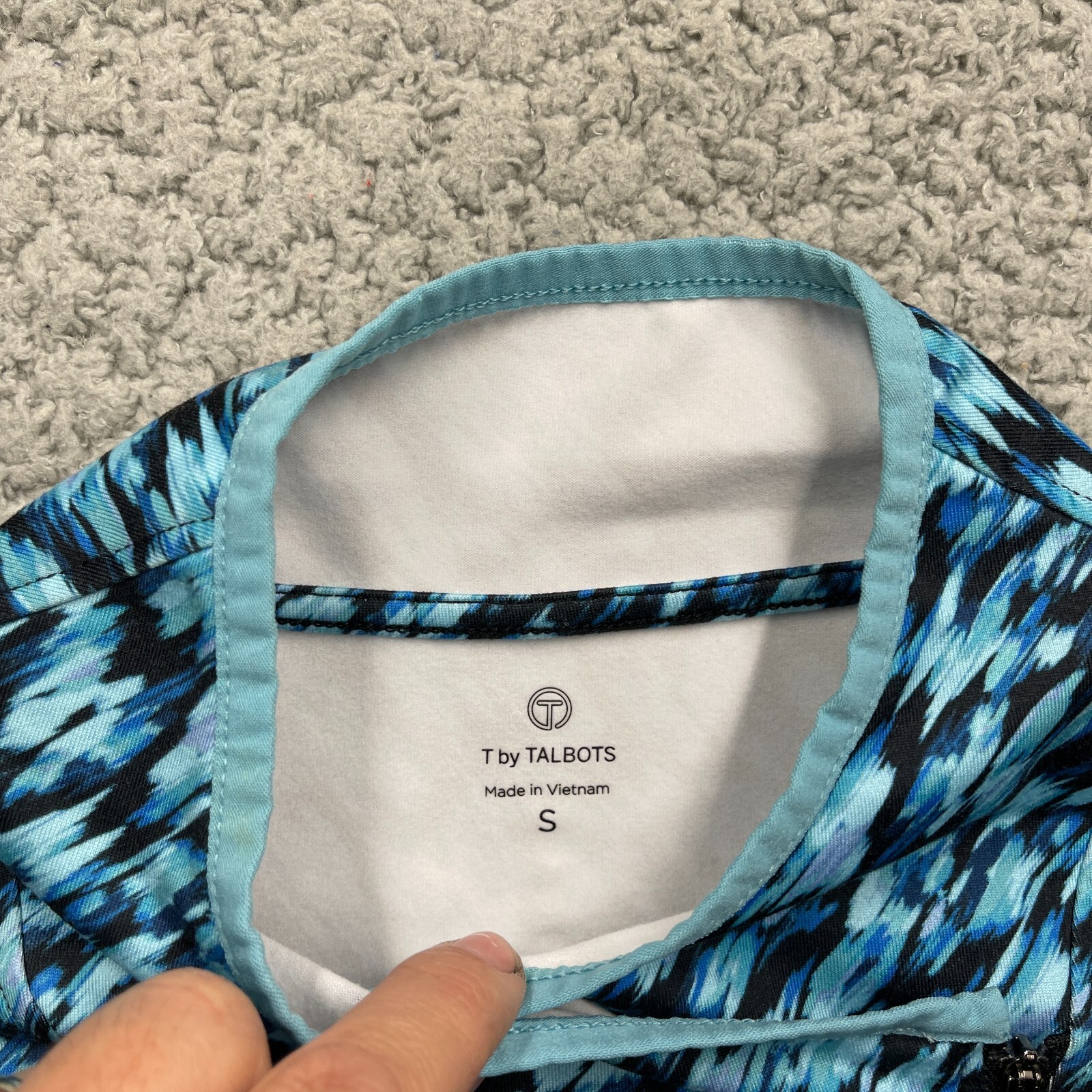 T by Talbots Performance Pullover Womens Small Bl… - image 3