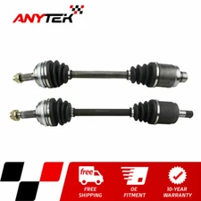 Pair Front CV Axle Shaft for 1997 1998 1999 2000 2001 Honda CR-V Auto Trans.