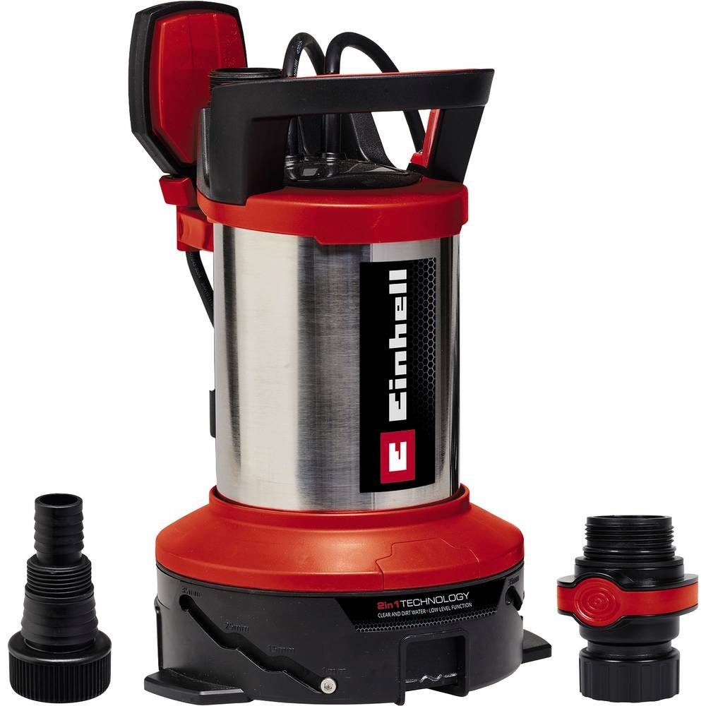 Pompe eaux chargées Einhell aspiration basse pour cave et bassin 750W