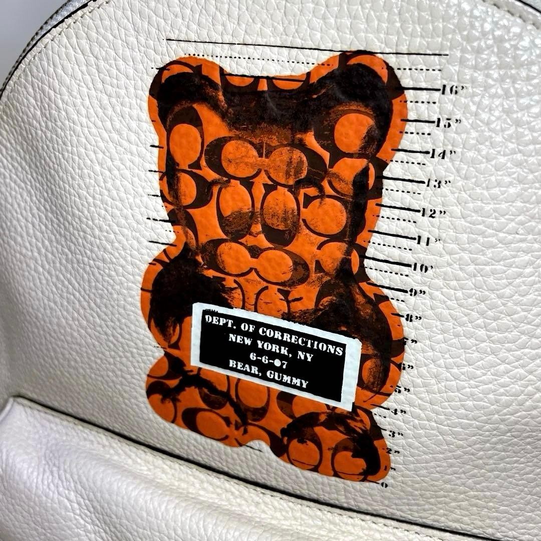 Coach Vandalgamy Off-White Bear Patch Backpack Collab thumbnail 2