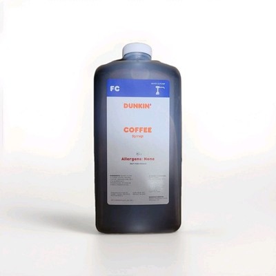 Dunkin Coffee Swirl Syrup WITH PUMP
