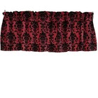 lovemyfabric 100% Polyester Damask Print Kitchen Tier/Valance Window Treatment