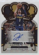 2023-24 Panini Crown Royale Rookie /99 Julian Strawther #RC-JUL Auto rf2