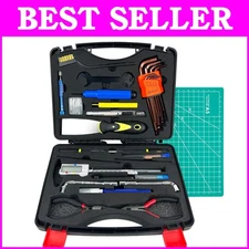 Comprehensive 81-Pcs 3D Printing Tool Set with ABS Storage Box for DIY Projects