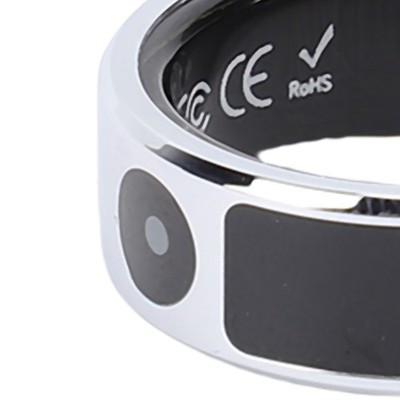 Smart Ring Mit Farbdisplay Touch-Taste Mehreren Sportmodi Smart Ring Fi E3Jl