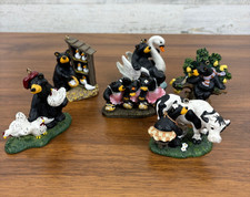 BIG SKY CARVERS BEARFOOTS JEFF FLEMING Black Bears Lot of 6