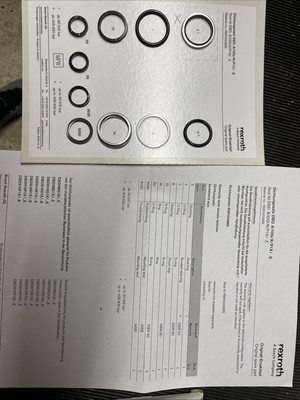 Rexroth Bosch Dichtungssatz DBD.8/10G/K/P1X/ .E  R961000885        5 Packungen 