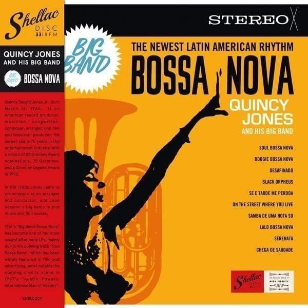 Vinile - Quincy Jones & His Big Band - Bossa Nova - Shellac Disc -D- Neu-image