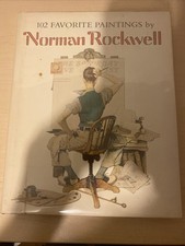 102 Favorite Paintings By Norman Rockwell 1978 Crown Publishers  HCDJ