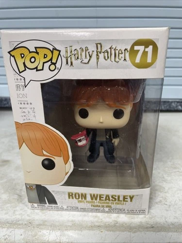 Funko Pop! Harry Potter Character Ron Weasley w/Howler #71 (Vaulted & Retired)