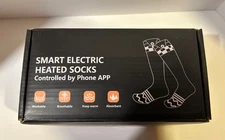 5000mAh Rechargeable Heated Socks for Men Women - APP Control Electric Therma...