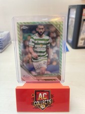 Cameron Carter Vickers /50 Green Tartan RC - Topps SPFL Chrome 2021/22 Celtic