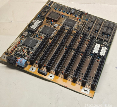 286 PLCC68 Motherboard Aquarius Systems ASI-286 w Intel 12 Mhz CPU & FPU + 1 MB