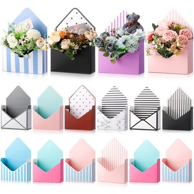16 PCS Graduation Florist Bouquet Envelope Boxes Flower Packaging Gift Paper