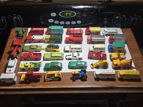 Large Lot of 35 1960’s 70s Lesney Matchbox Cars