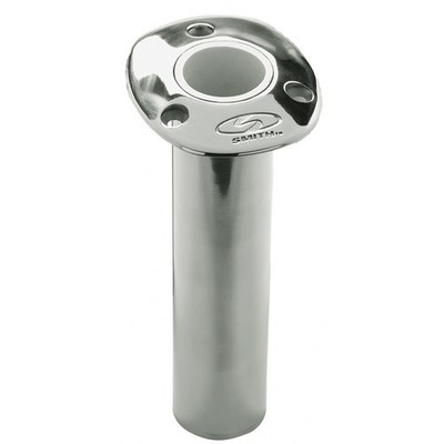 C.E. Smith 0-Degree Flush Mount Rod Holder, Stainless Steel, 9 in.