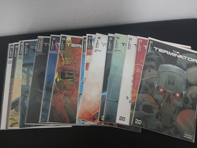 The terminator + The terminator Metal Dynamite comics full series