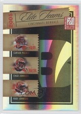 2005 Donruss Elite Teams 30/1000 Carson Palmer Chad Johnson Rudi #ET-6 0e8