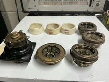 Lot Socket & chimmey Eimac SK-636R , SK-600 , SK-630 , SK-606 ,Johnson 124-115 +