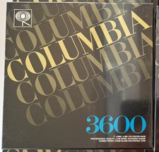 New In Box Sealed Columbia 7" x 3600' .5 mil Polyester Blank Recording Tape
