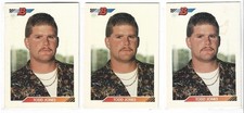 Todd Jones Houston Astros 3 card 1992 Bowman RC lot