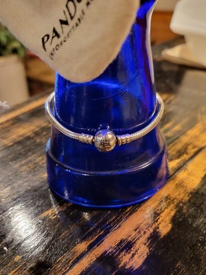 Pandora Bracelet Disney Castle Clasp Disney World Parks Snake Bracelet 7''