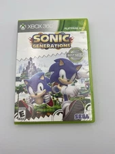 Sonic Generations (Microsoft Xbox 360) CIB Tested and Working 