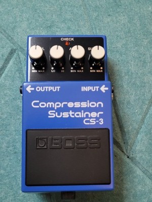 BOSS CS-3 Compression Sustainer Compressor Guitar Effects Pedal w/ Original Box