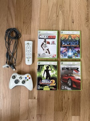 Xbox 360 Lot - Controller Media Remote AV Cable - Kameo PGR3 DDR 2 NBA 2K8