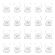 72 pcs Single Display Holder, Clear Finger Stand