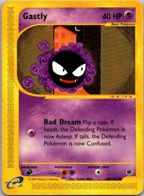Gastly Common Expedition 109/165 DMG