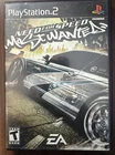 Need for Speed Most Wanted Black Label PlayStation 2 PS2 W/Manual Tested CIB
