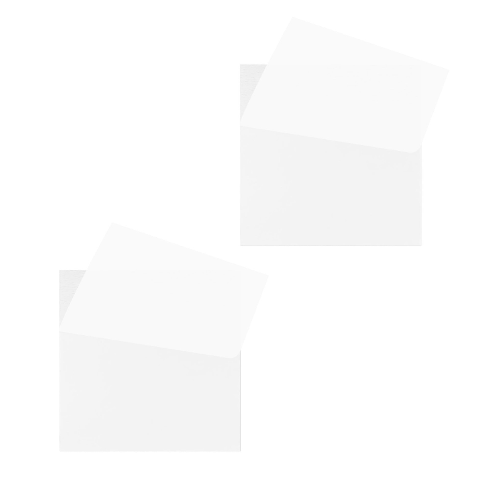 100 Sheets Transparent Sticky Notes, 3x3 Inch Clear Post It Notes for Office ...