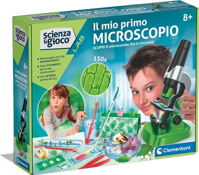 Gadget - Clementoni: Scienza E Gioco Il Mio Primo Microscopio ...