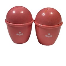 Little Tikes Pink Salt  Pepper Shakes Pretend Play Food Shaker Sound