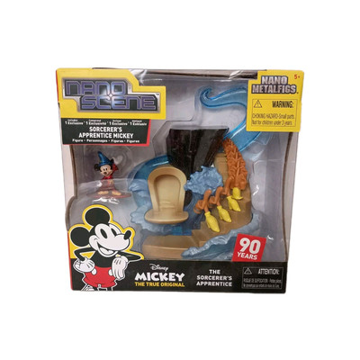 New Nano Metalfigs Disney Mickey Mouse The Sorcerer s Apprentice Movie Scene  