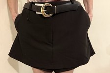 Zara Tailored Skort/Shorts Brand New Chocolate Color