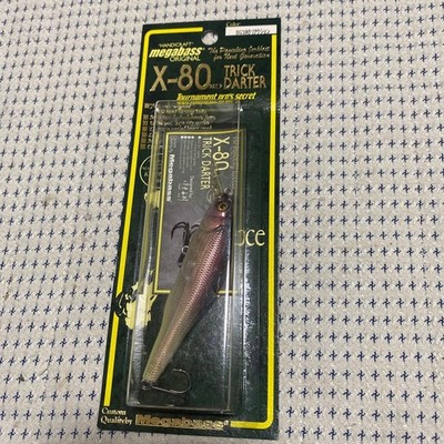 Megabass 2001X-80 Trick Darter 8cm JDM Premium Bass Lure Japan Authentic
