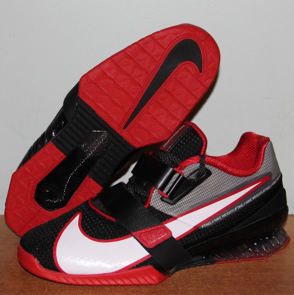 Nike Romaleos 4 White Black for Sale | Authenticity Guaranteed | eBay